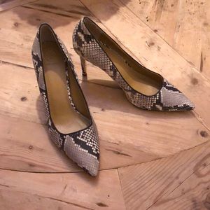 Tory Burch Snakeskin Heels